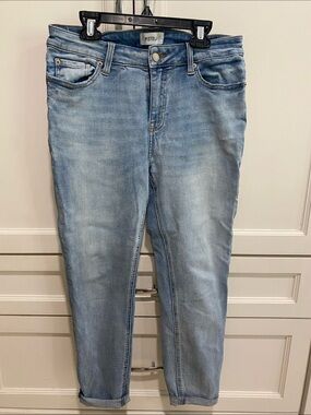 pistola Light Wash Ankle Crop Jeans